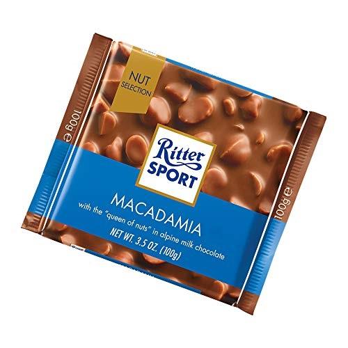  Ritter Sport Milk Chocolate W/Macadamia